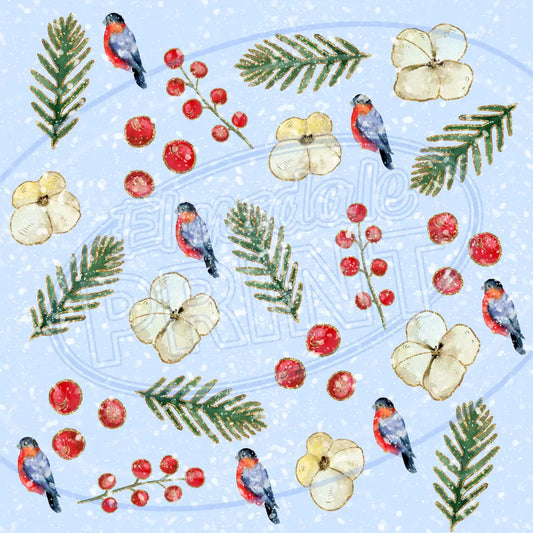 Traditional Christmas 004 Printed Pattern Vinyl