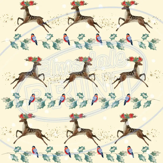 Traditional Christmas 011 Printed Pattern Vinyl