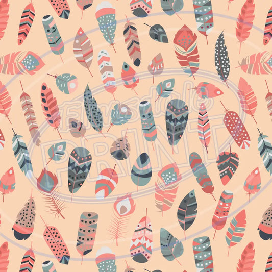 Tribal Blush 010 Printed Pattern Vinyl