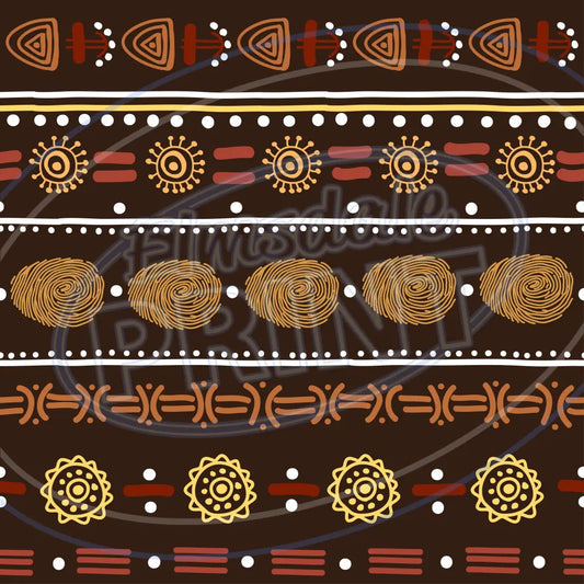 Tribal Threads 004 Printed Pattern Vinyl