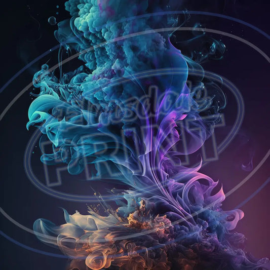 Trippy Smoke 002 Printed Pattern Vinyl