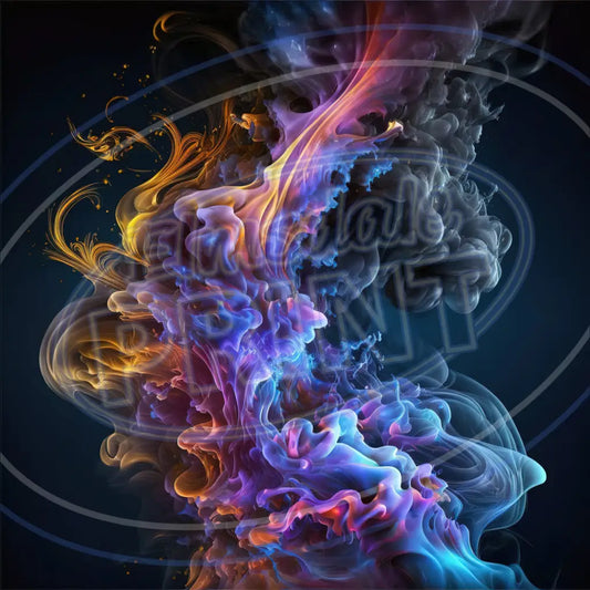 Trippy Smoke 004 Printed Pattern Vinyl