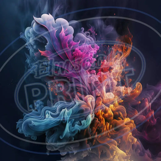 Trippy Smoke 012 Printed Pattern Vinyl