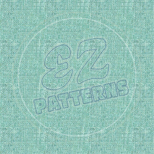 Turquoise Burlap 002 Printed Pattern Vinyl