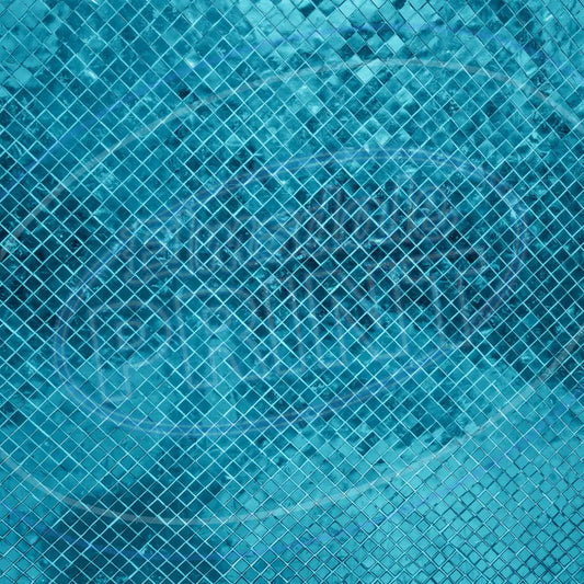 Turquoise Foil 002 Printed Pattern Vinyl