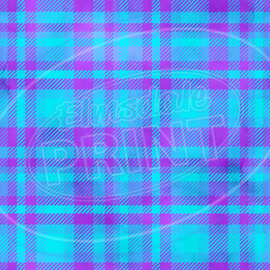 Ultraviolet Flannel 007 Printed Pattern Vinyl