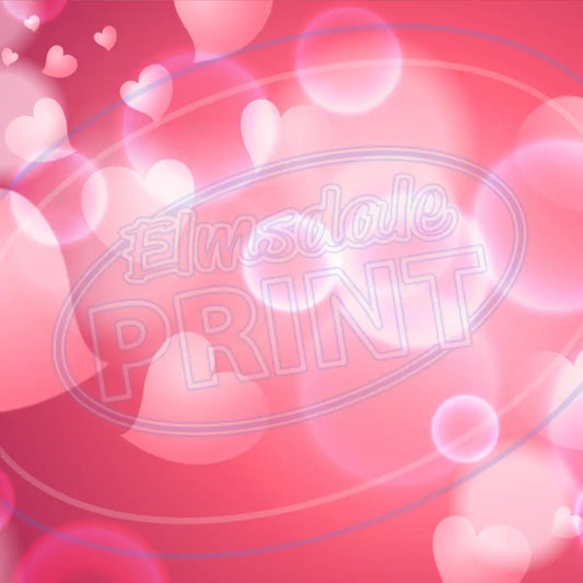 Valentine Bokeh 003 Printed Pattern Vinyl