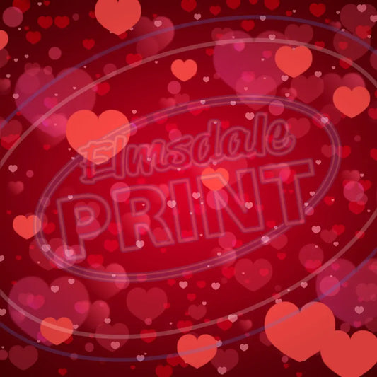 Valentine Bokeh 005 Printed Pattern Vinyl