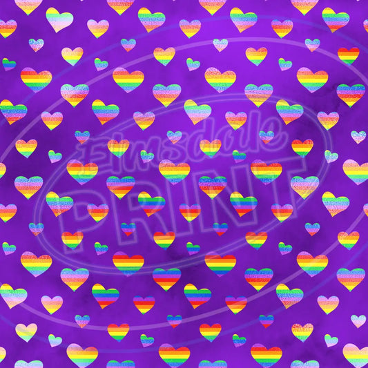 Valentine Pride 001 Printed Pattern Vinyl