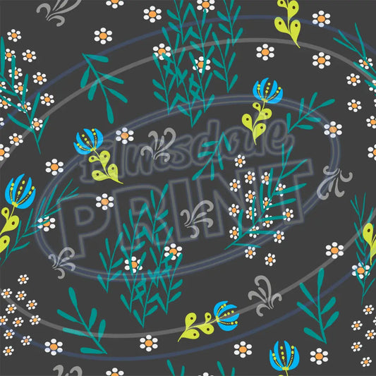 Vibrant Floral 011 Printed Pattern Vinyl