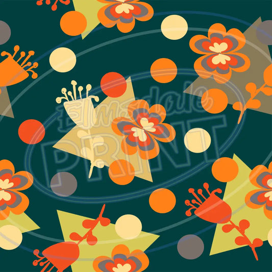 Vibrant Floral 012 Printed Pattern Vinyl