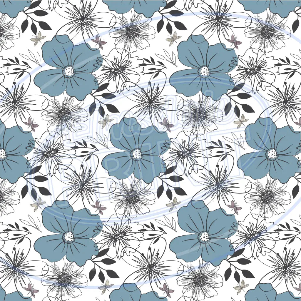 Vintage Bloom 003 Printed Pattern Vinyl