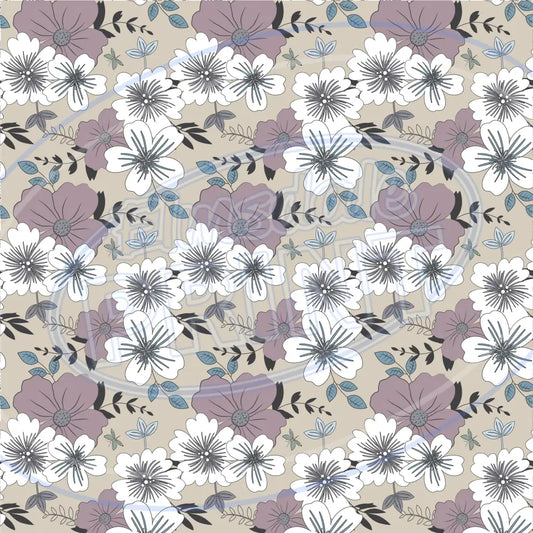 Vintage Bloom 008 Printed Pattern Vinyl