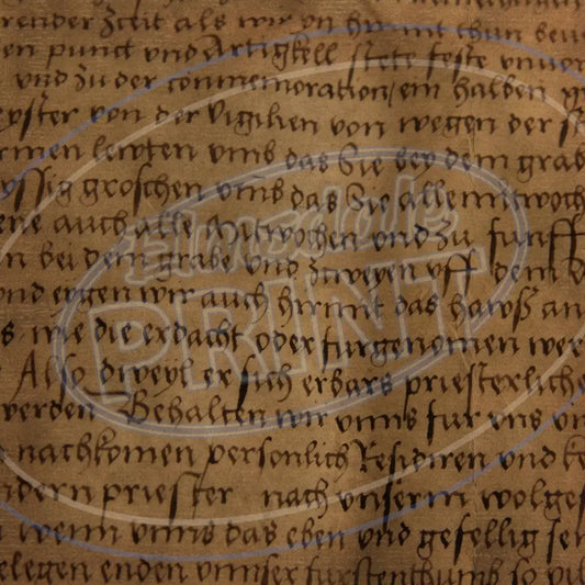 Vintage Handwriting 009 Printed Pattern Vinyl