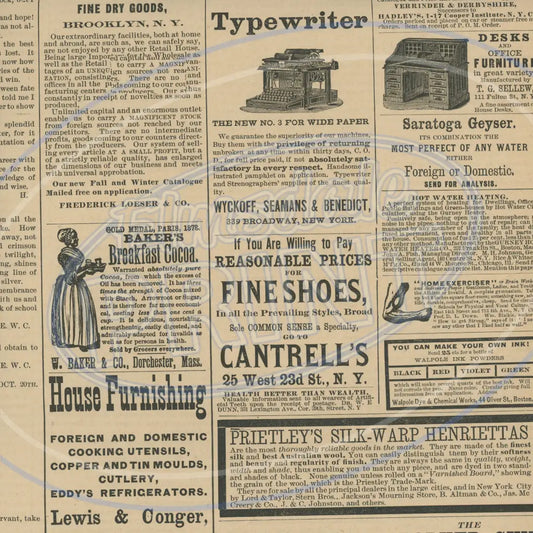 Vintage Newsprint 017 Printed Pattern Vinyl