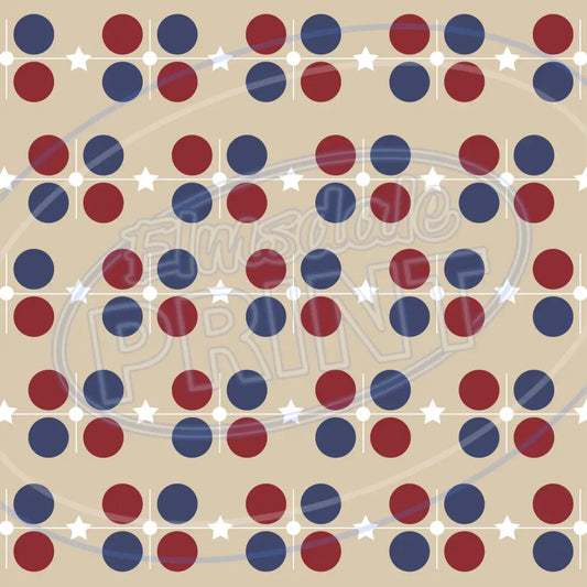 Vintage Usa 001 Printed Pattern Vinyl