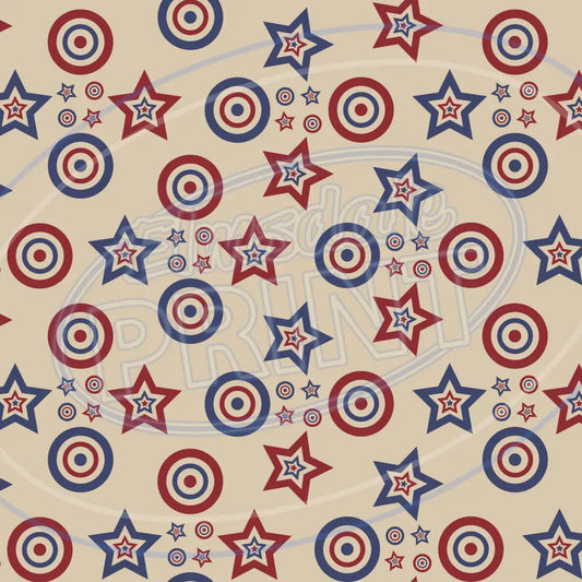 Vintage Usa 003 Printed Pattern Vinyl