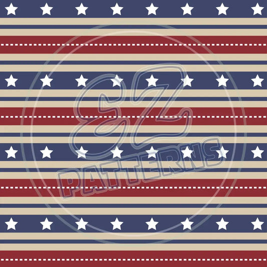 Vintage Usa 008 Printed Pattern Vinyl