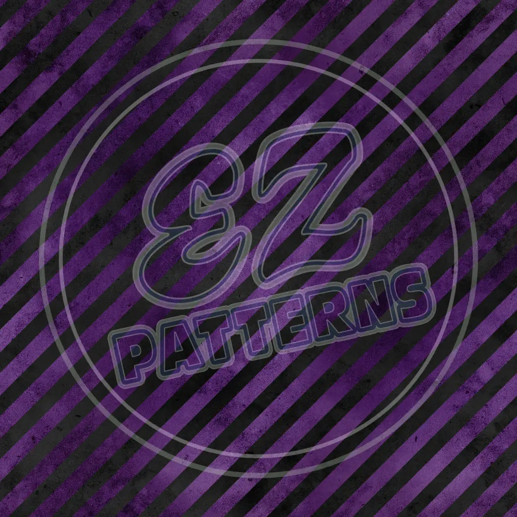 Violet Skulls 014 Printed Pattern Vinyl