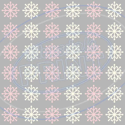 Warm Winter Pink 007 Printed Pattern Vinyl