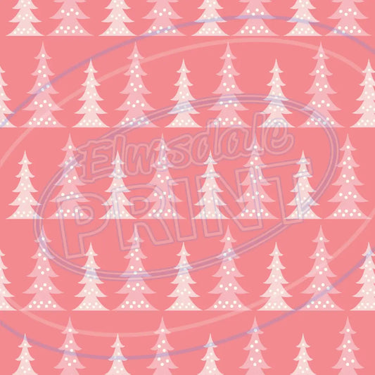 Warm Winter Pink 008 Printed Pattern Vinyl