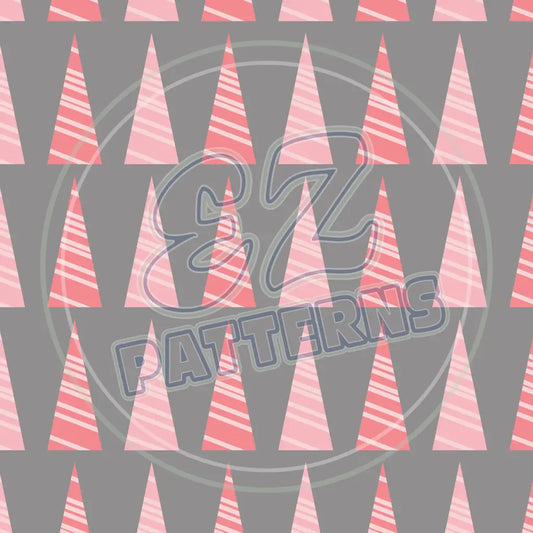 Warm Winter Pink 009 Printed Pattern Vinyl