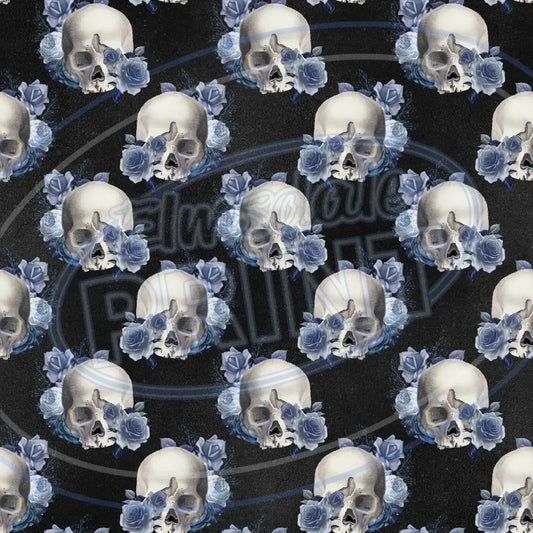 Wicked Skulls 006 Printed Pattern Vinyl