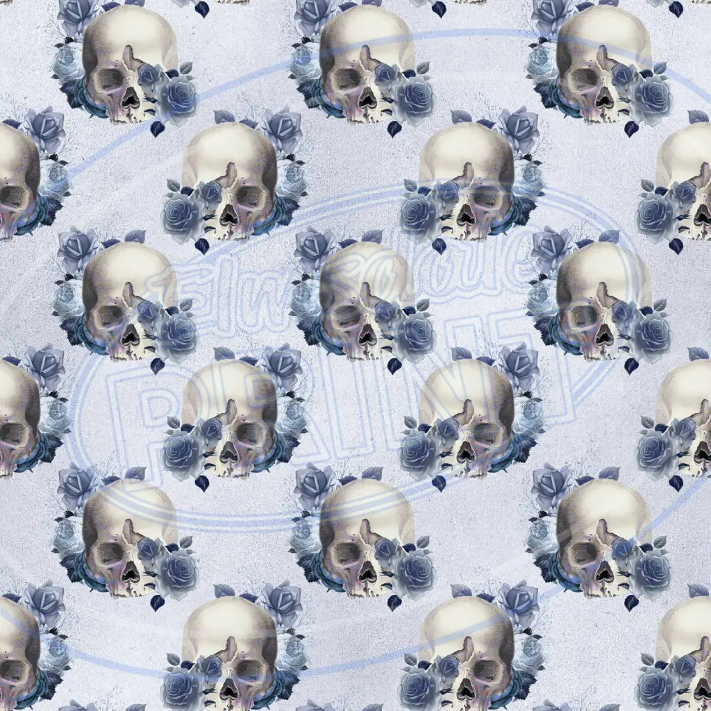 Wicked Skulls 014 Printed Pattern Vinyl