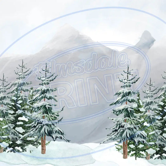 Winter Wonderland 002 Printed Pattern Vinyl