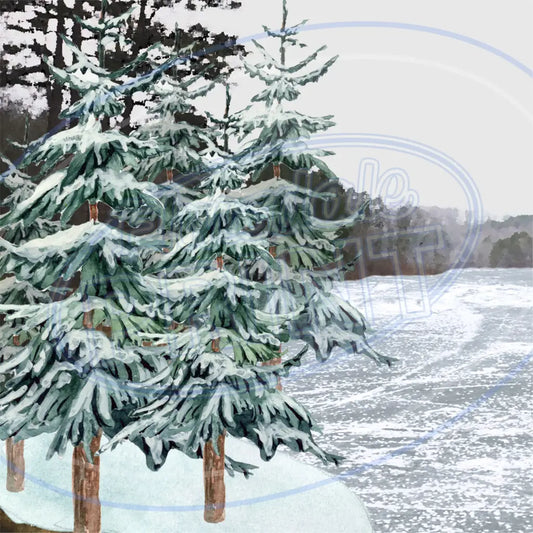 Winter Wonderland 007 Printed Pattern Vinyl